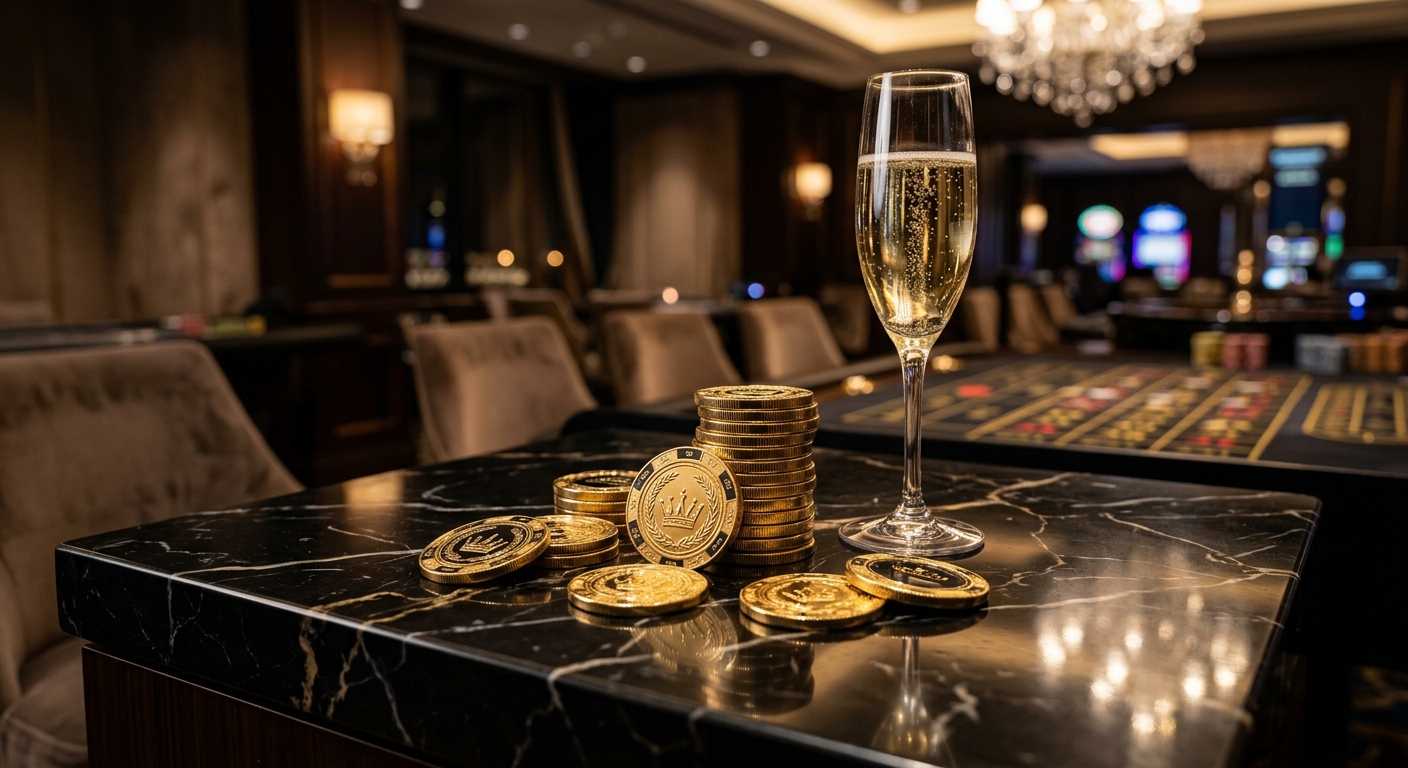 Champagne and chips