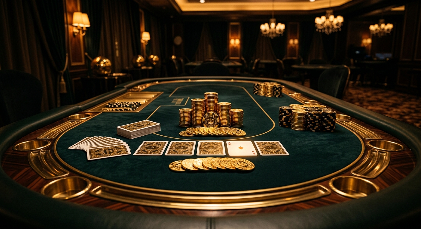 Poker table